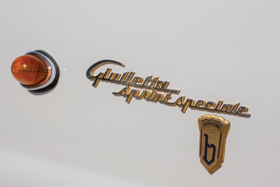 Логотип Alfa Romeo Giulietta Sprint Speciale (101) 1958 года  (фото 38 из 44)